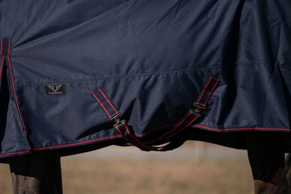 TuffRider Ripstop Standard Neck LightWeight Turnout Blanket with 100 GSM Fill