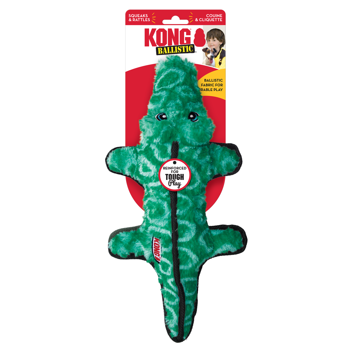 Kong Ballistic Alligator Medium/Large