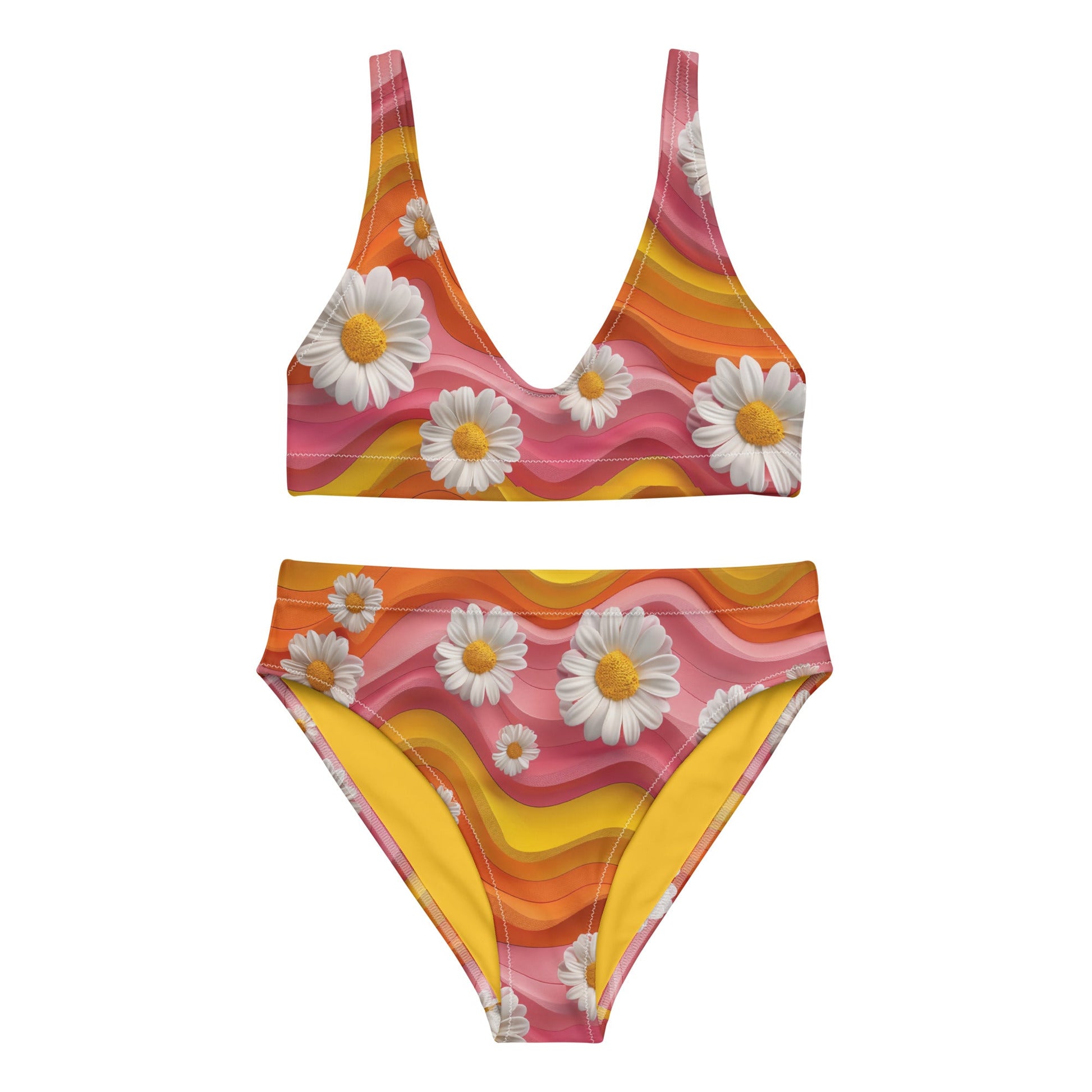 Yeehaw Groovy Floral Bikini