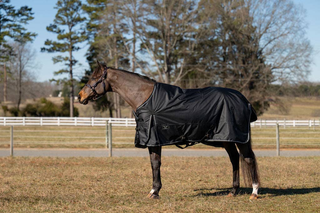 TuffRider Ripstop Standard Neck LightWeight Turnout Blanket with 100 GSM Fill