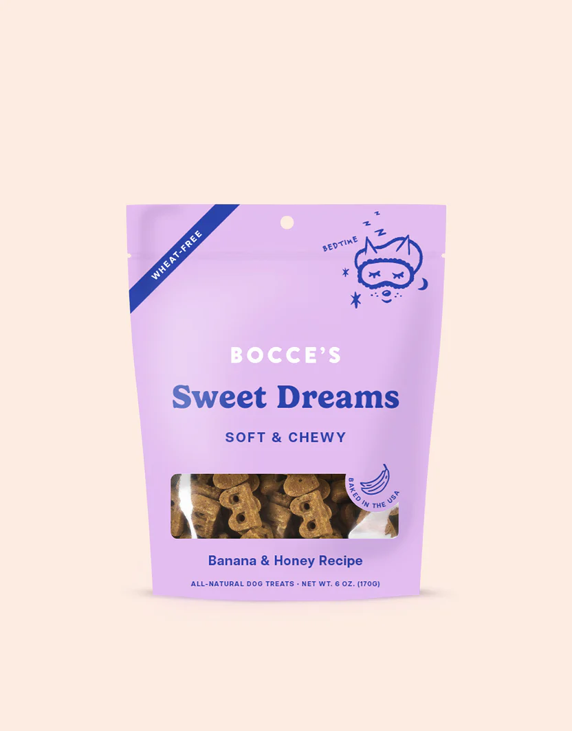 Bocces Soft and Chewy Sweet Dreams Dog Treats (6oz)