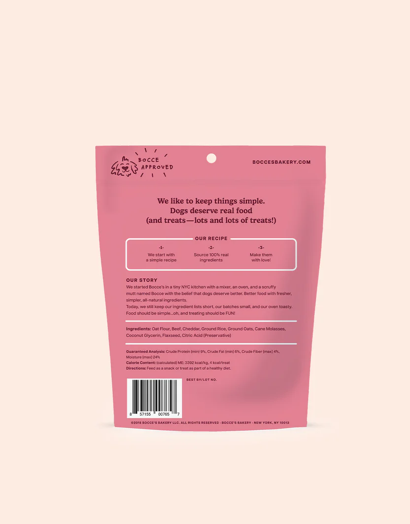 Bocces Training Bites Say Moo Dog Treats (6oz)