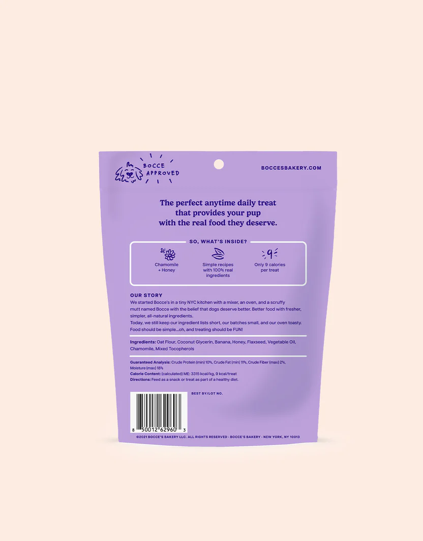 Bocces Soft and Chewy Sweet Dreams Dog Treats (6oz)