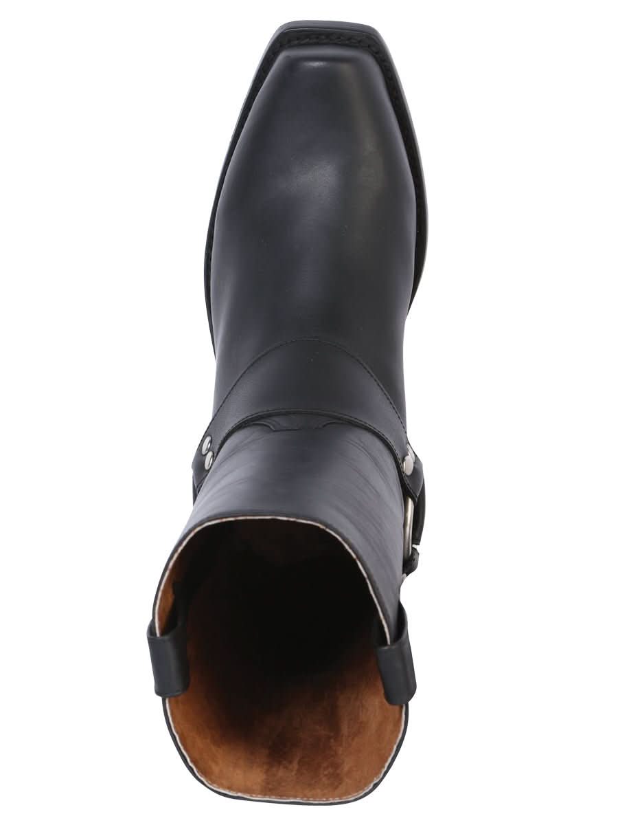 El General Biker Boot - Waxy Black 134