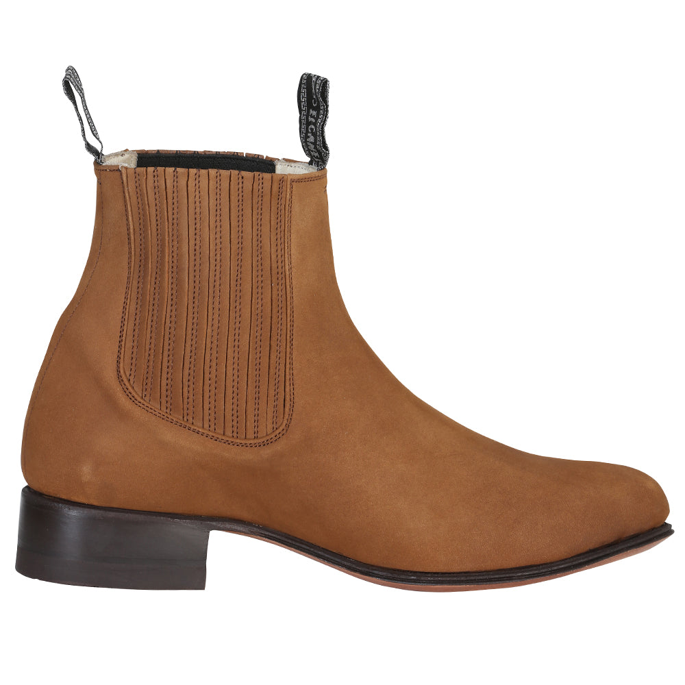 Canelo Charro Boot - Leather  Nobuck Topo 231