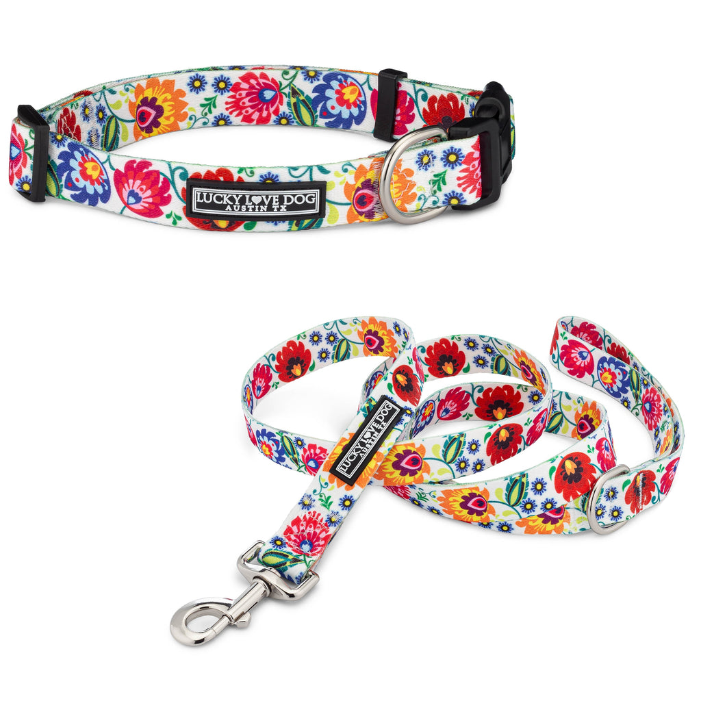 *Ladybird Dog Collar and Leash*