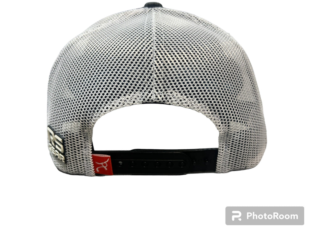 ROPESMART CLASSIC TRUCKER WITH COWBOY PATCH-GREY