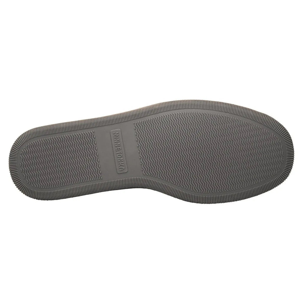 Minnetonka Pile Lined Hardsole Suede - Mens Slipper