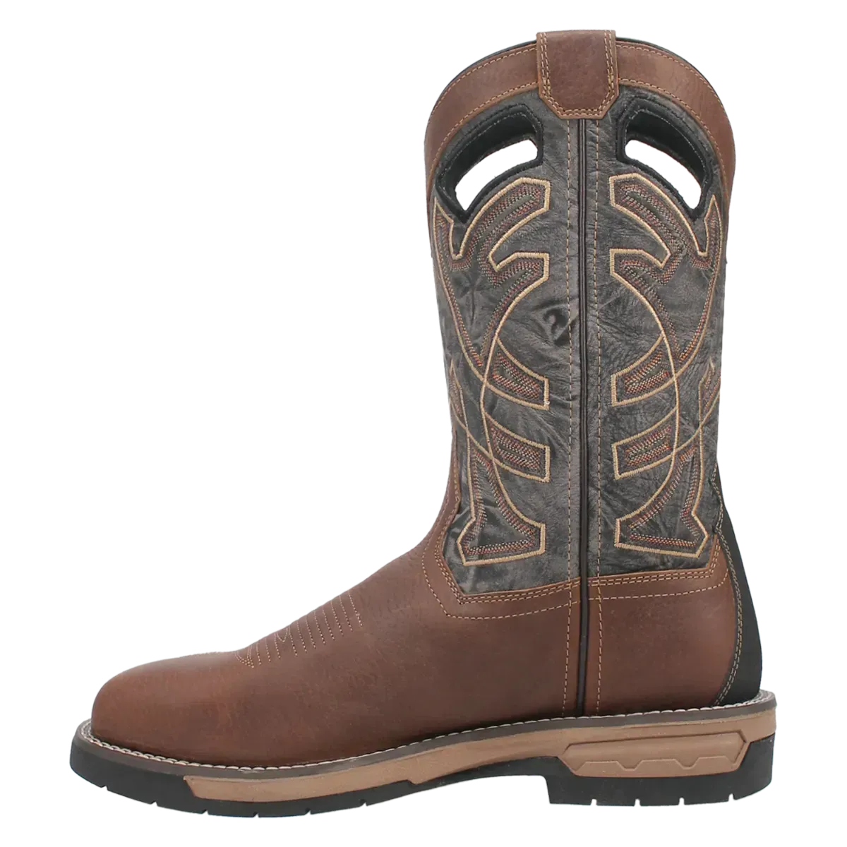 Laredo Sherpa (Broad Square Toe) - Men's Leather Cowboy Work Boot
