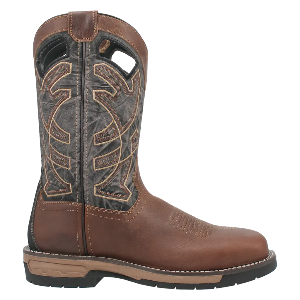 Laredo Sherpa (Broad Square Toe) - Men's Leather Cowboy Work Boot