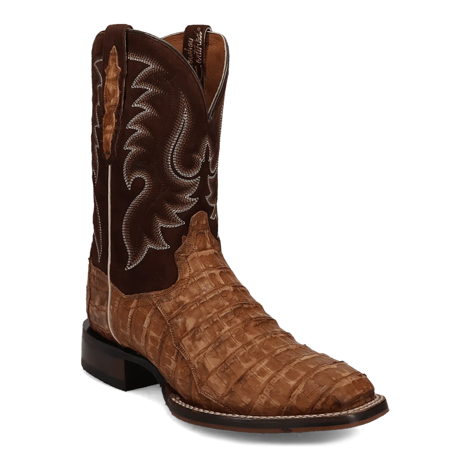 Dan Post Leon - Men's Caiman Leather Cowboy Boots