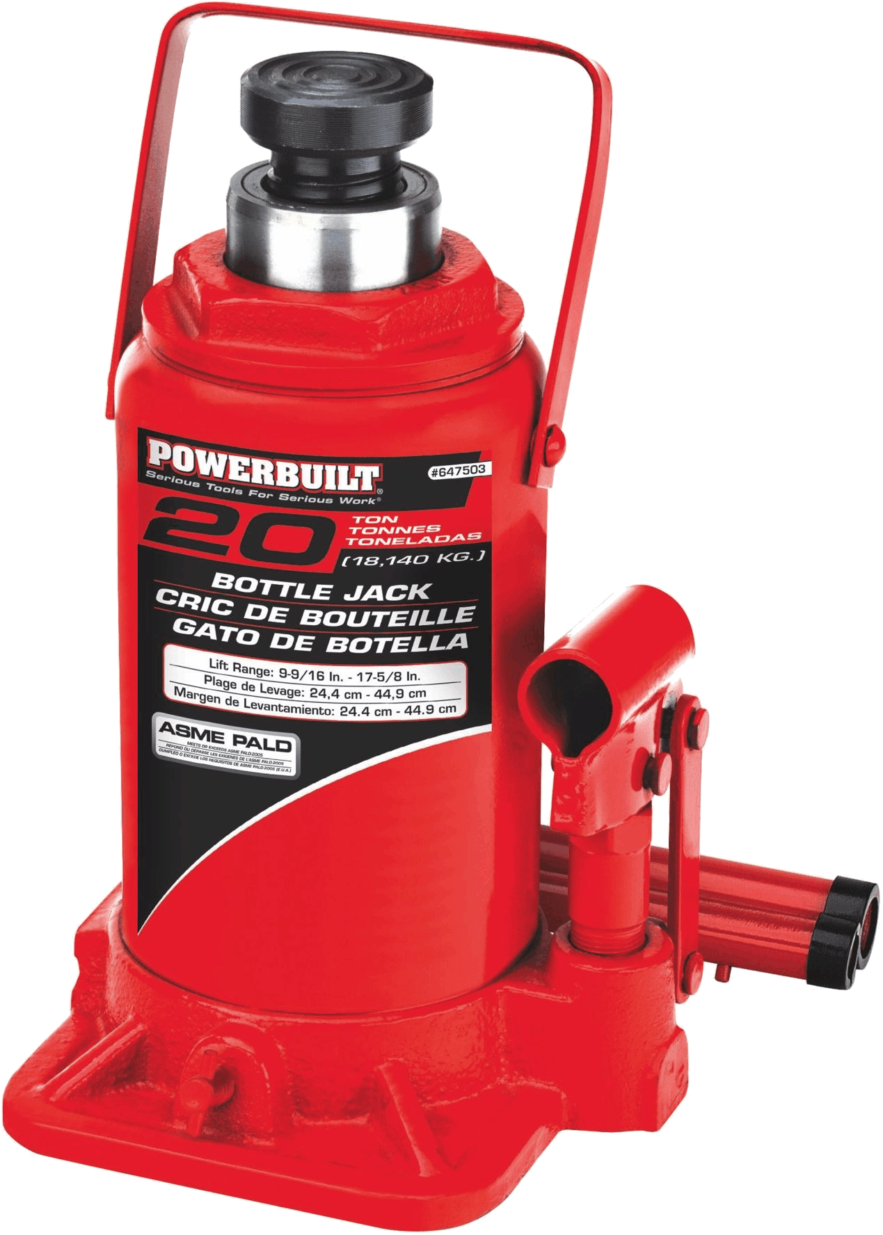 20 Ton Alltrade Bottle Jack