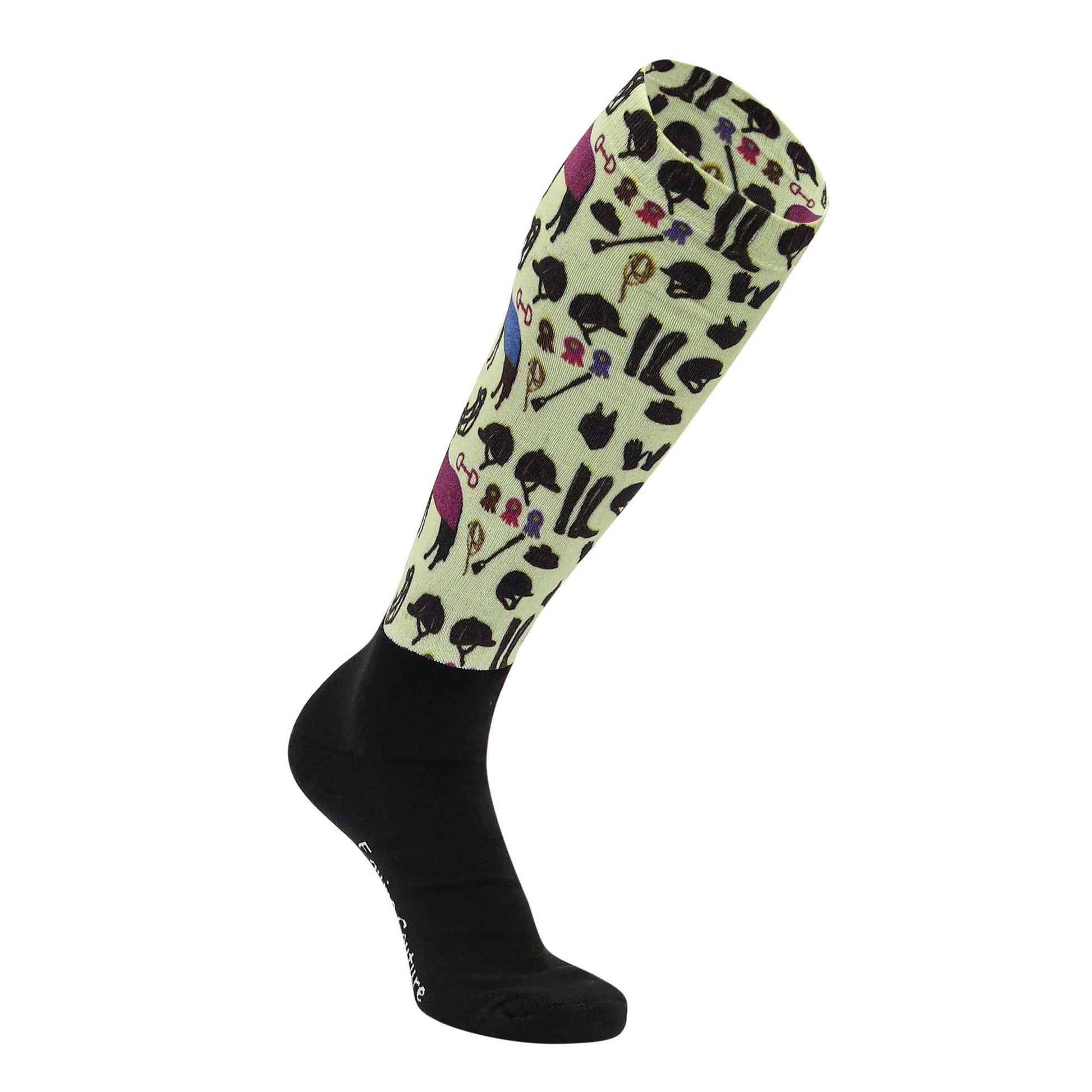 Equine Couture Ladies OTC Boot Socks- Show Day: STD