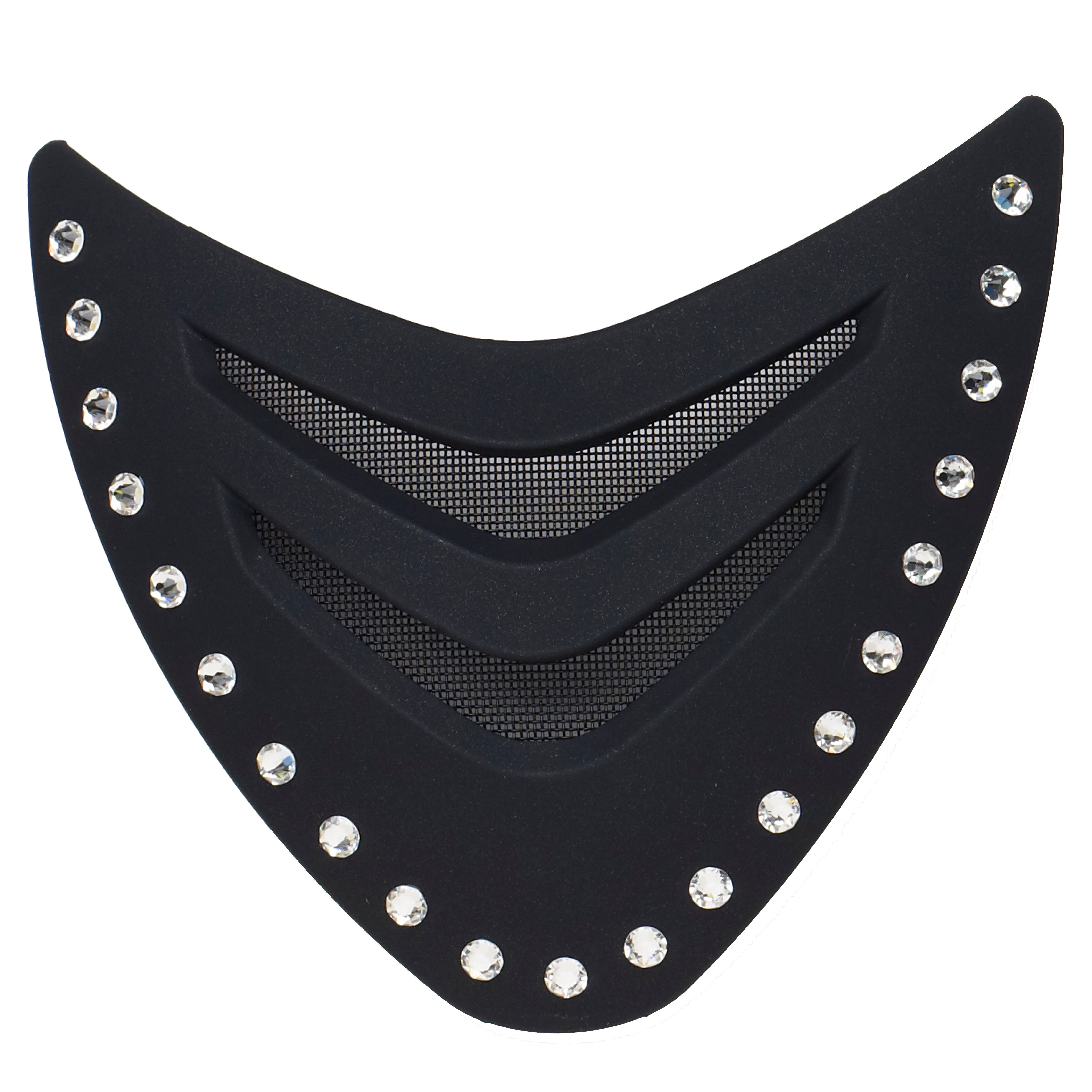 CCS Front Shield - Black Matte & White – Burch HIll Tack