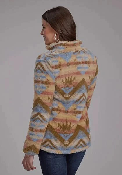 Roper 2260 Aztec (Brown) - Women's Fleece Pullover