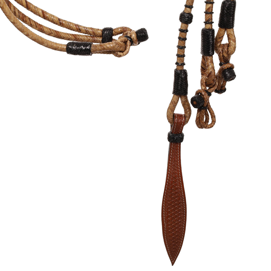 Romal Reins with Black Rawhide