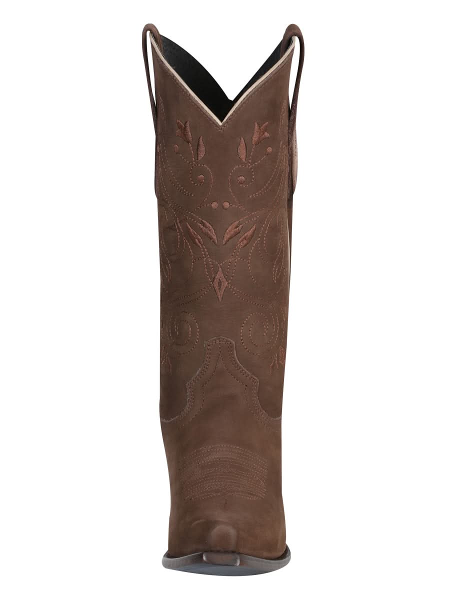 El General Limited Edition Western Boot - Nobuck Camel 34513