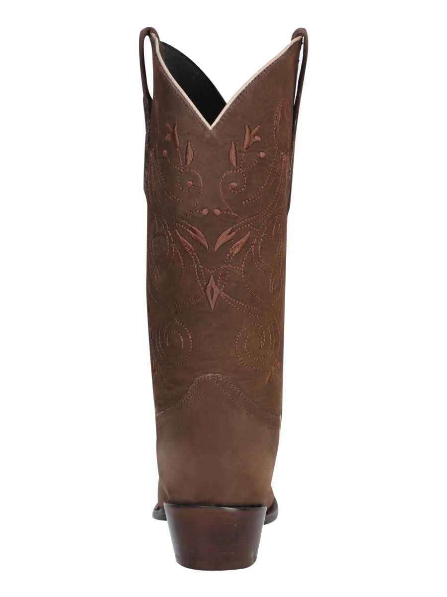 El General Limited Edition Western Boot - Nobuck Camel 34513