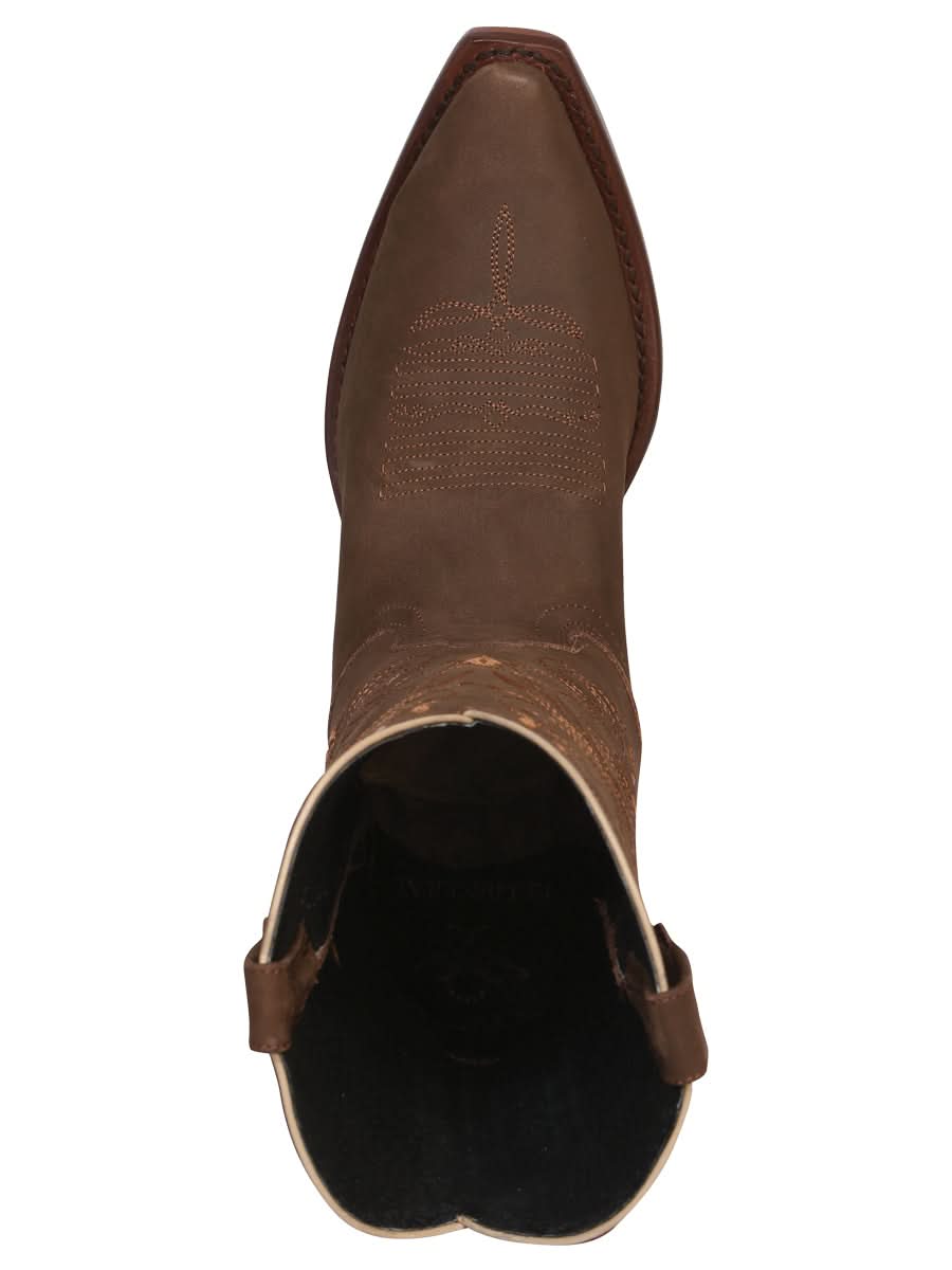 El General Limited Edition Western Boot - Nobuck Camel 34513