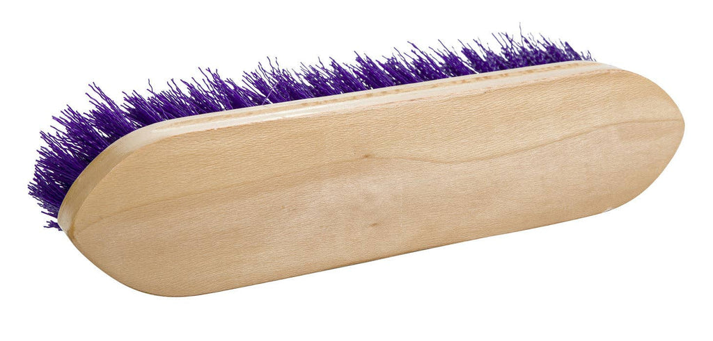 TuffRider Dandy Brush with Wood Handle: Purple / Standard