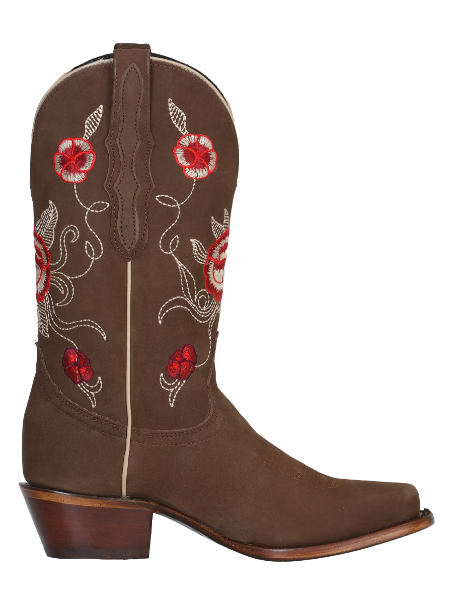 El General Rodeo Boot - Suede Camel 41784