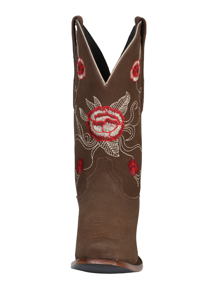 El General Rodeo Boot - Suede Camel 41784