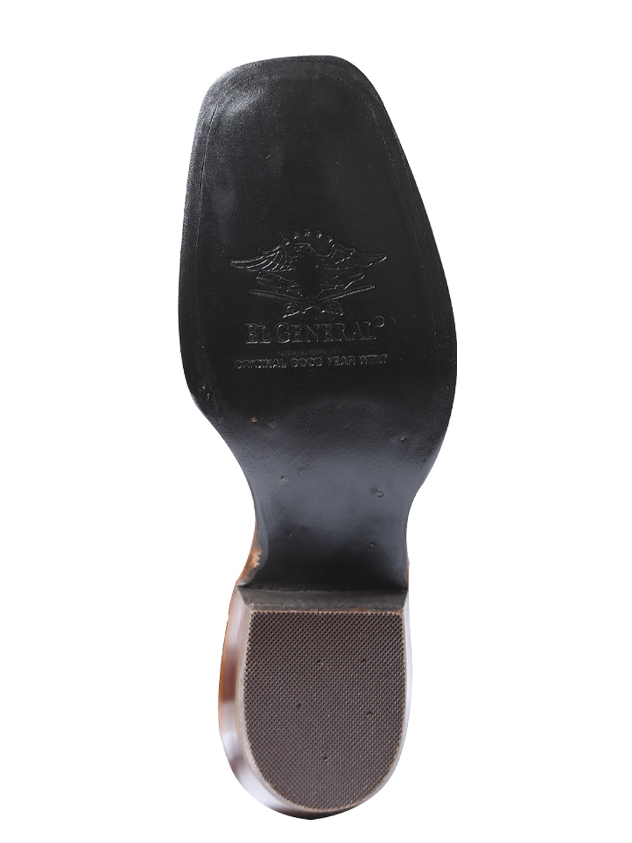 El General Rodeo Boot - Suede Brown 42025
