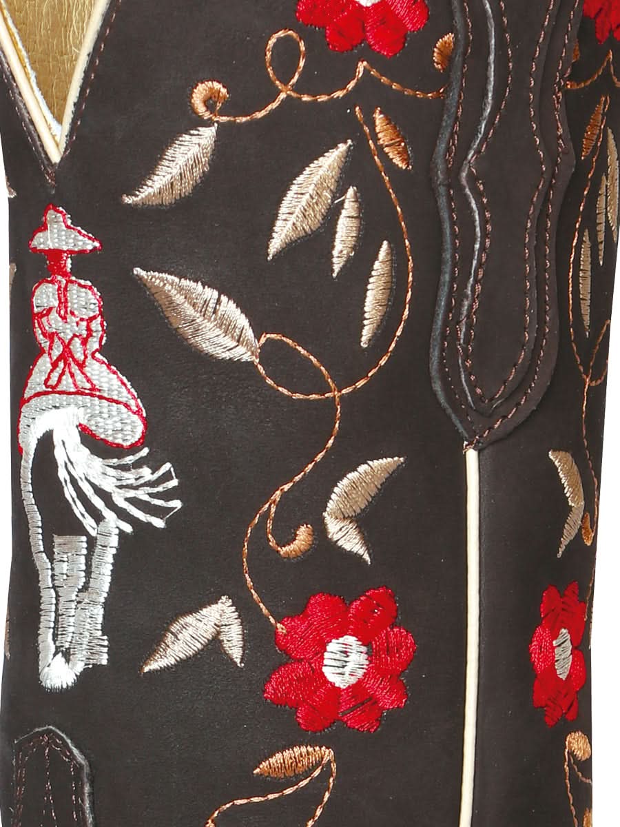 El General Women Rodeo Boot - Dark Brown 42974