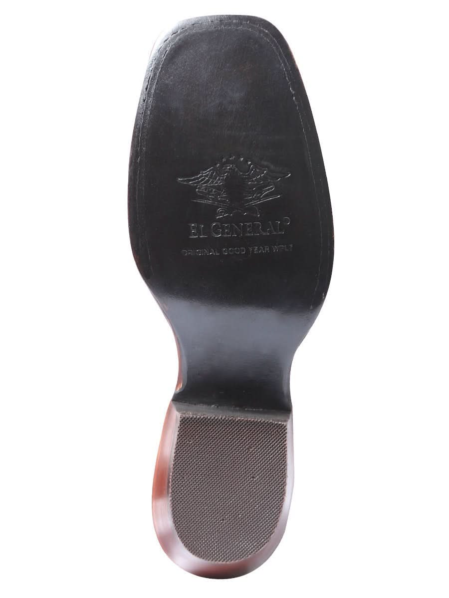 El General Womens Rodeo Boot- Dark Chocolate 42982