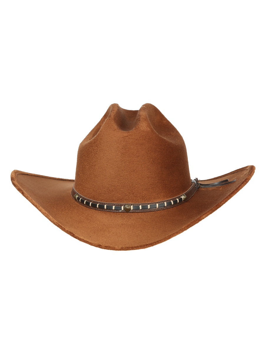 El General Suede Western Kids Hat Tabacco 44244