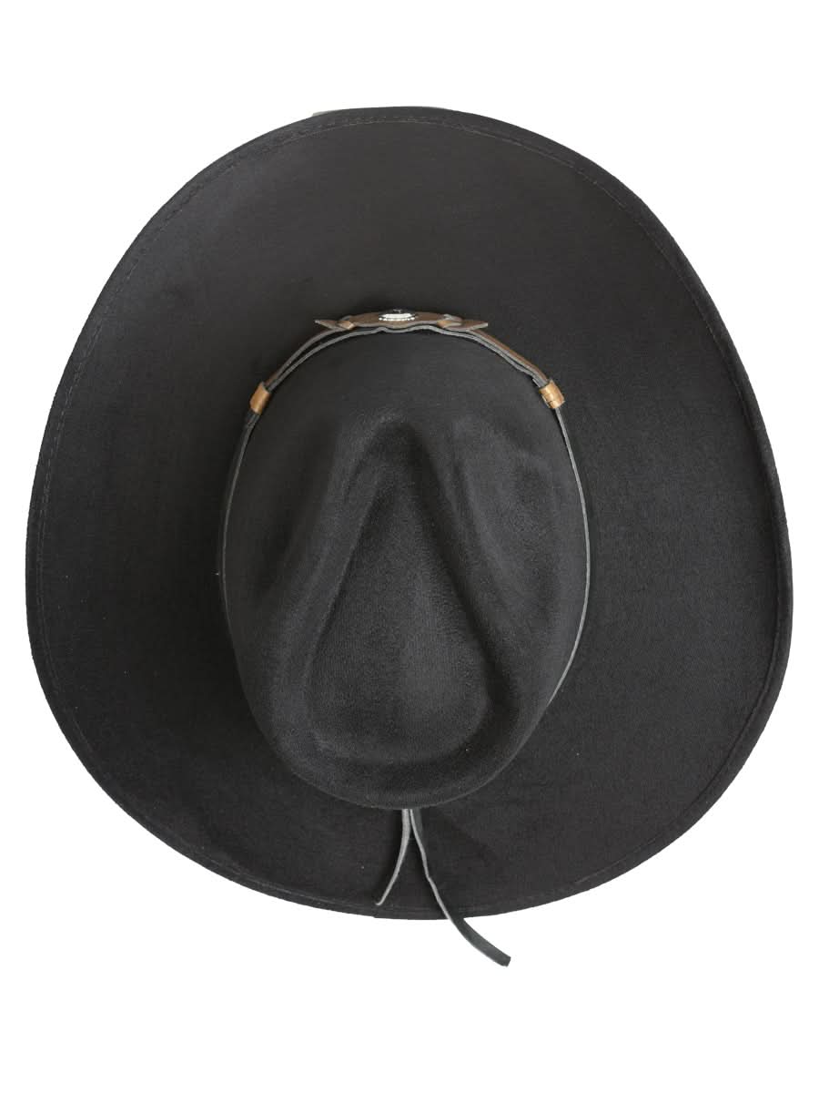 El General Suede Western Hat Black 44248