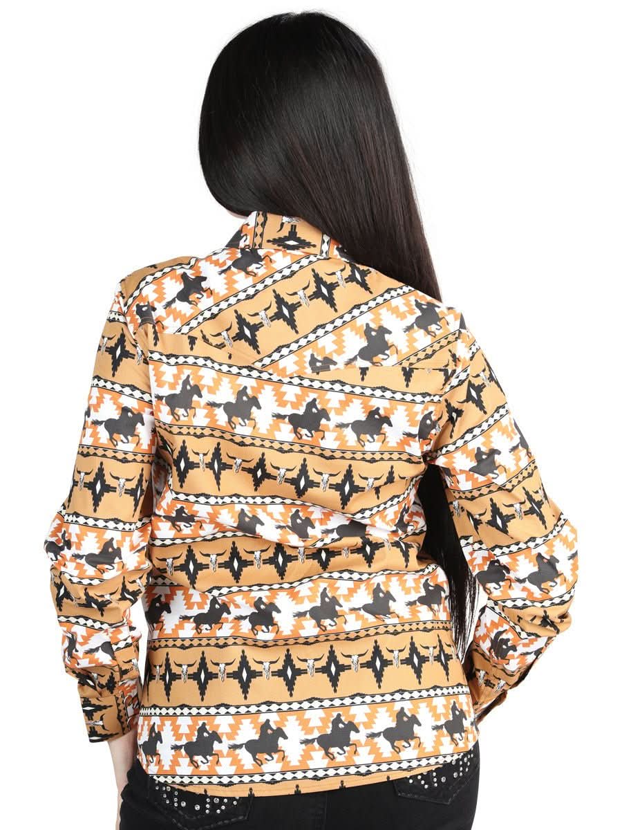 El General - Casual Long-Sleeve Shirt - Taupe 44481