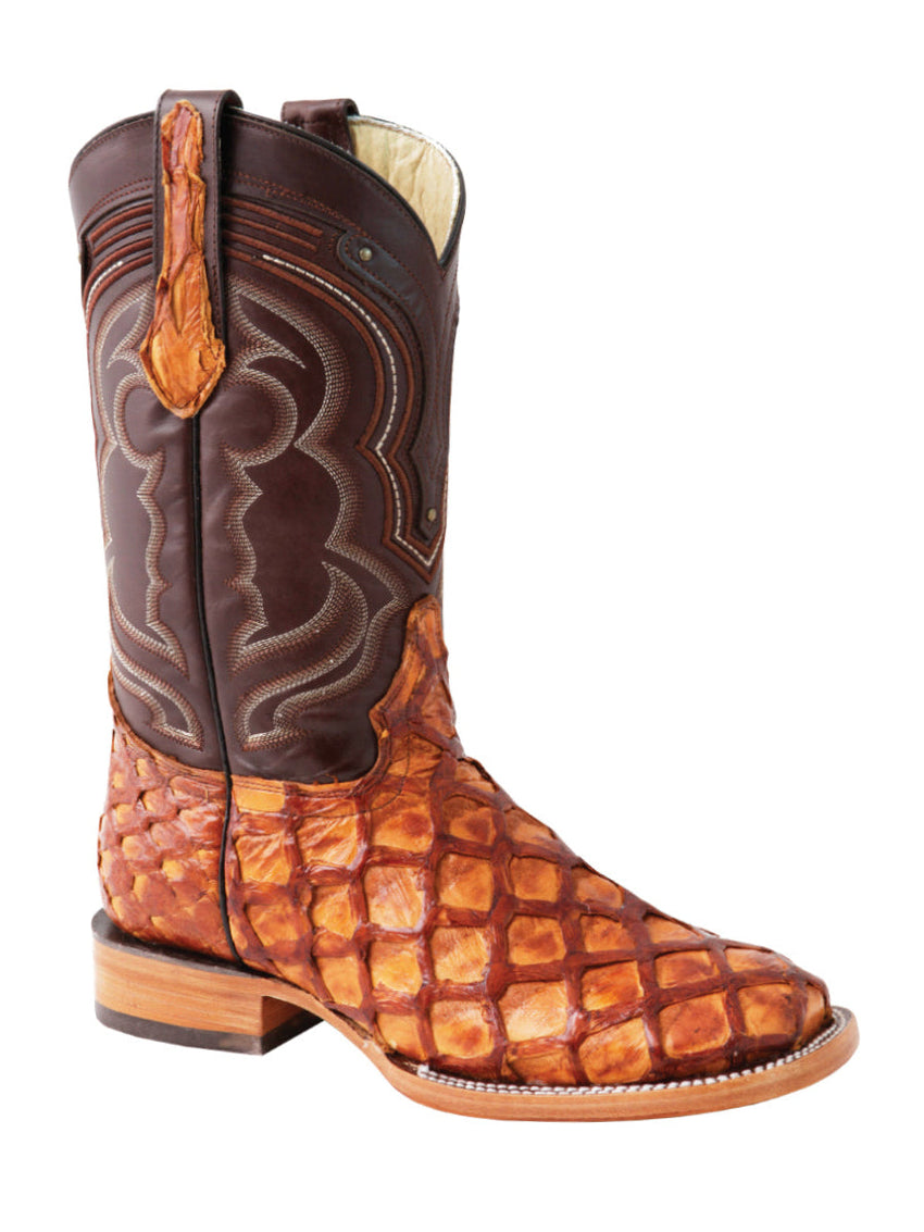 El General Men's Exotic Monster Fish Rodeo Boots - Honey 44606 – Burch ...