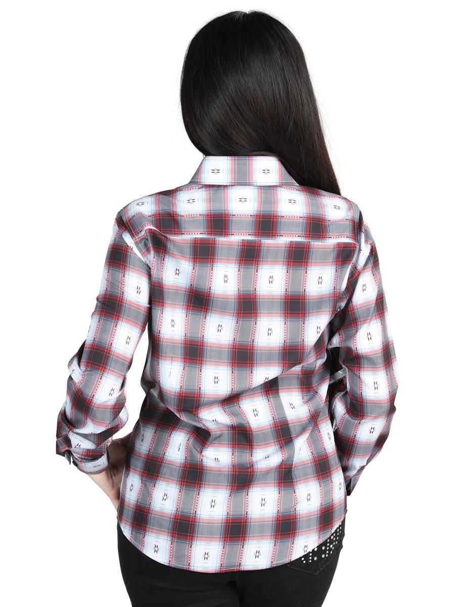 El General  -  Casual Long-Sleeve Shirt  -  Red/Black 44718