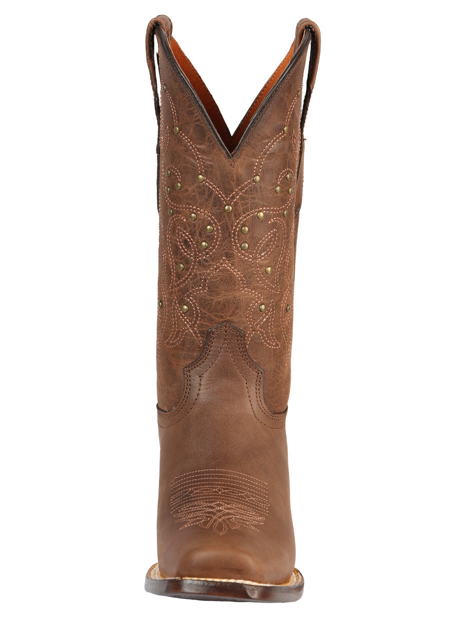 El General Women’s Rodeo Boot  - Alazan Brown 44853