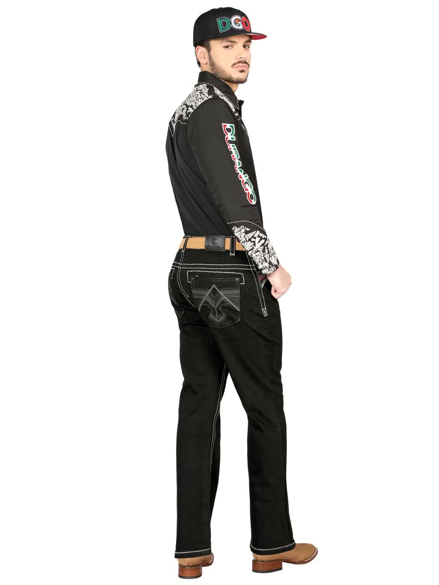 Centenario Bootcut Denim Jeans - Black 44964