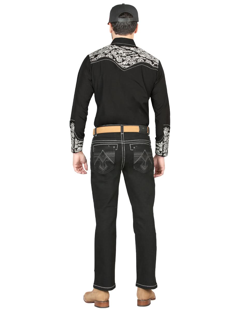 Centenario Bootcut Denim Jeans - Black 44964