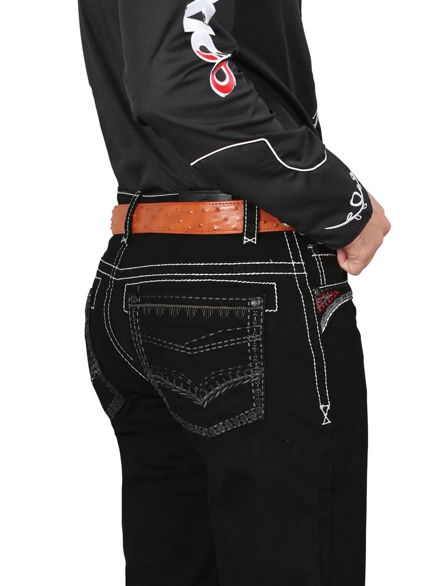 Centenario Bootcut Denim Jeans - Black 44966