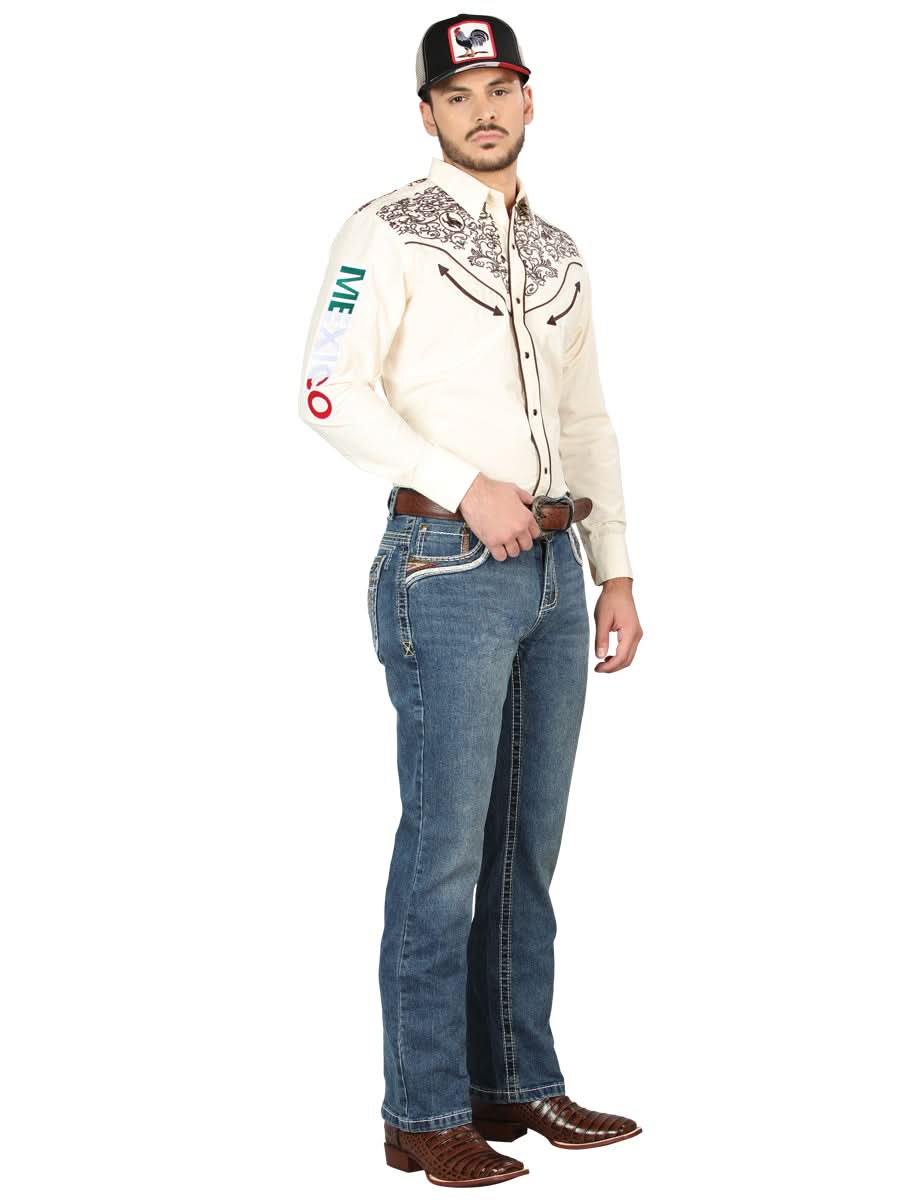 Centenario Bootcut Denim Jeans - Dark Blue 44969