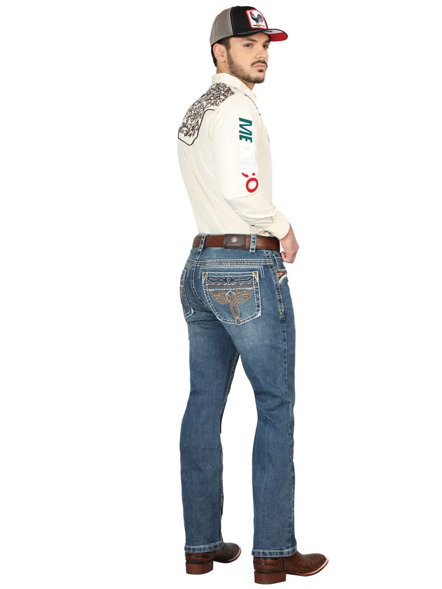 Centenario Bootcut Denim Jeans - Dark Blue 44969