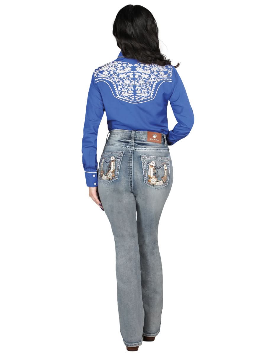 Centenario Bootcut Denim Jeans - Light Blue 45027