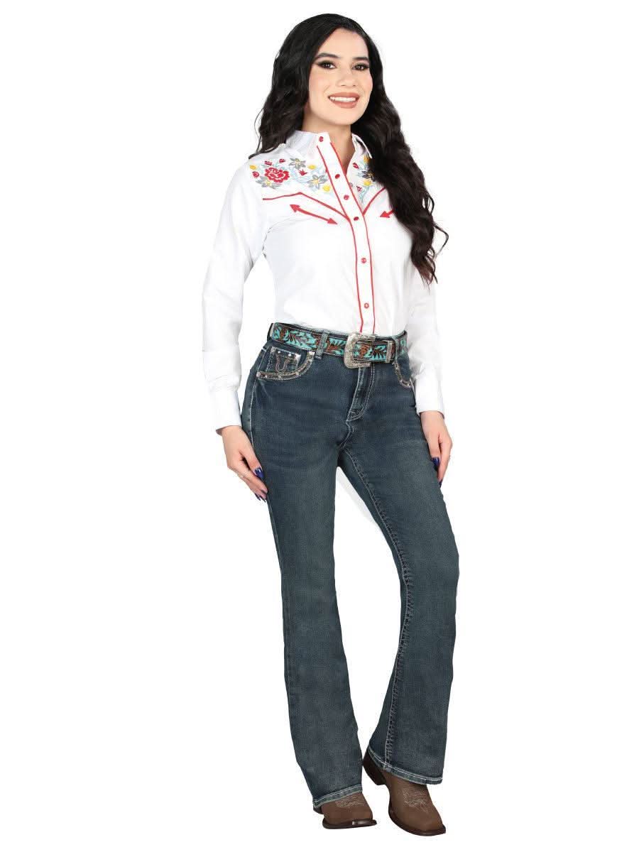 Centenario Bootcut Denim Jeans - Dark Blue 45029