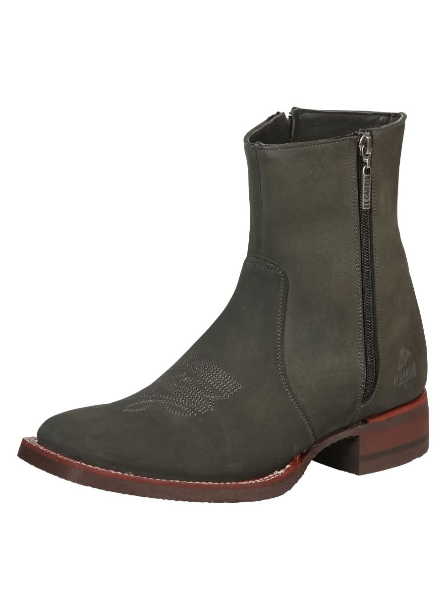 El Canelo Men’s Ankle Boots - Nobuck Gray

 45213