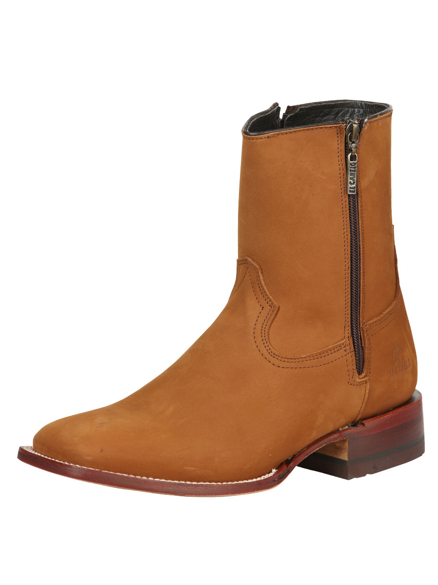 El Canelo Men’s Ankle Boots - Nobuck Taupe 45215