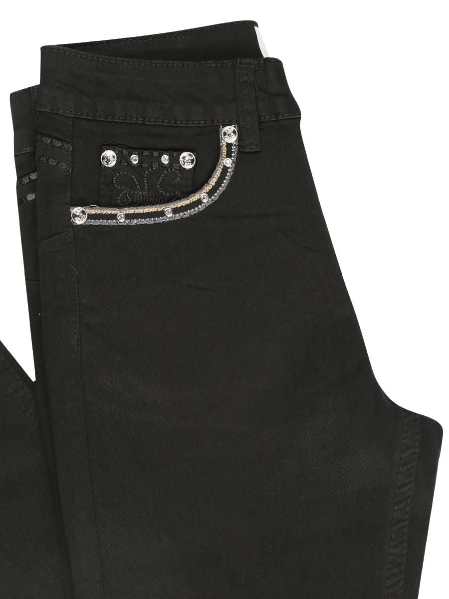 Centenario Hip-Up Bootcut Denim Jeans - Black 45320