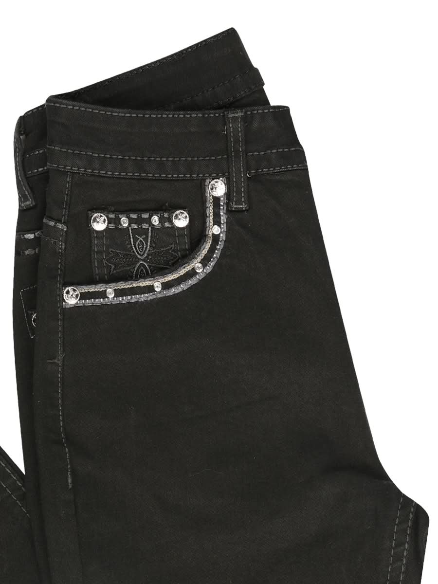 Centenario Bootcut Denim Jeans - Black 45322