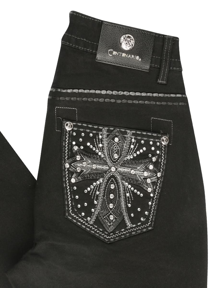 Centenario Bootcut Denim Jeans - Black 45322