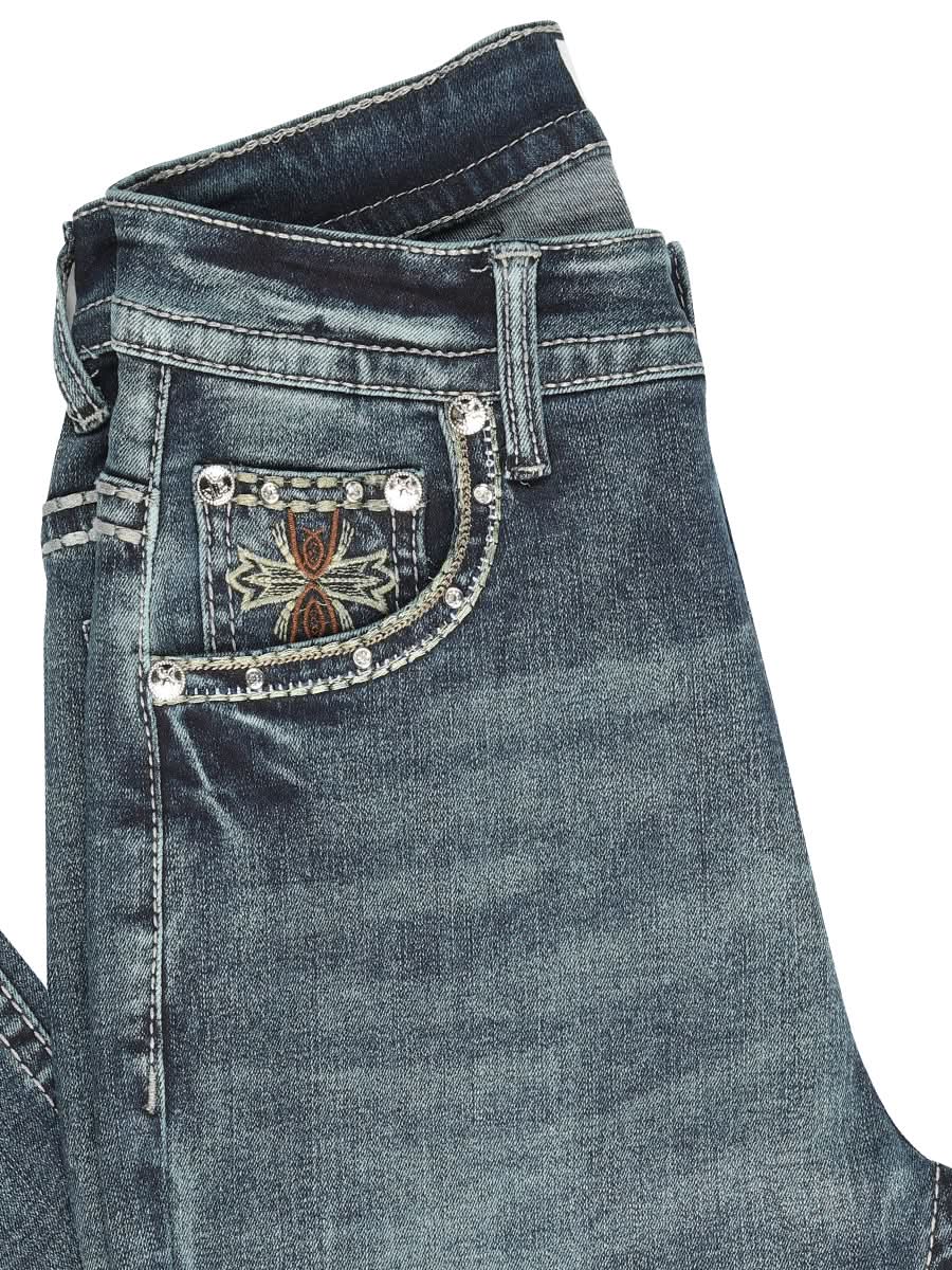 Centenario Bootcut Denim Jeans - Dark Blue 45323