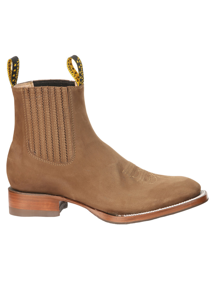 El General Men’s Ankle Boots - Nobuck Brown 45338