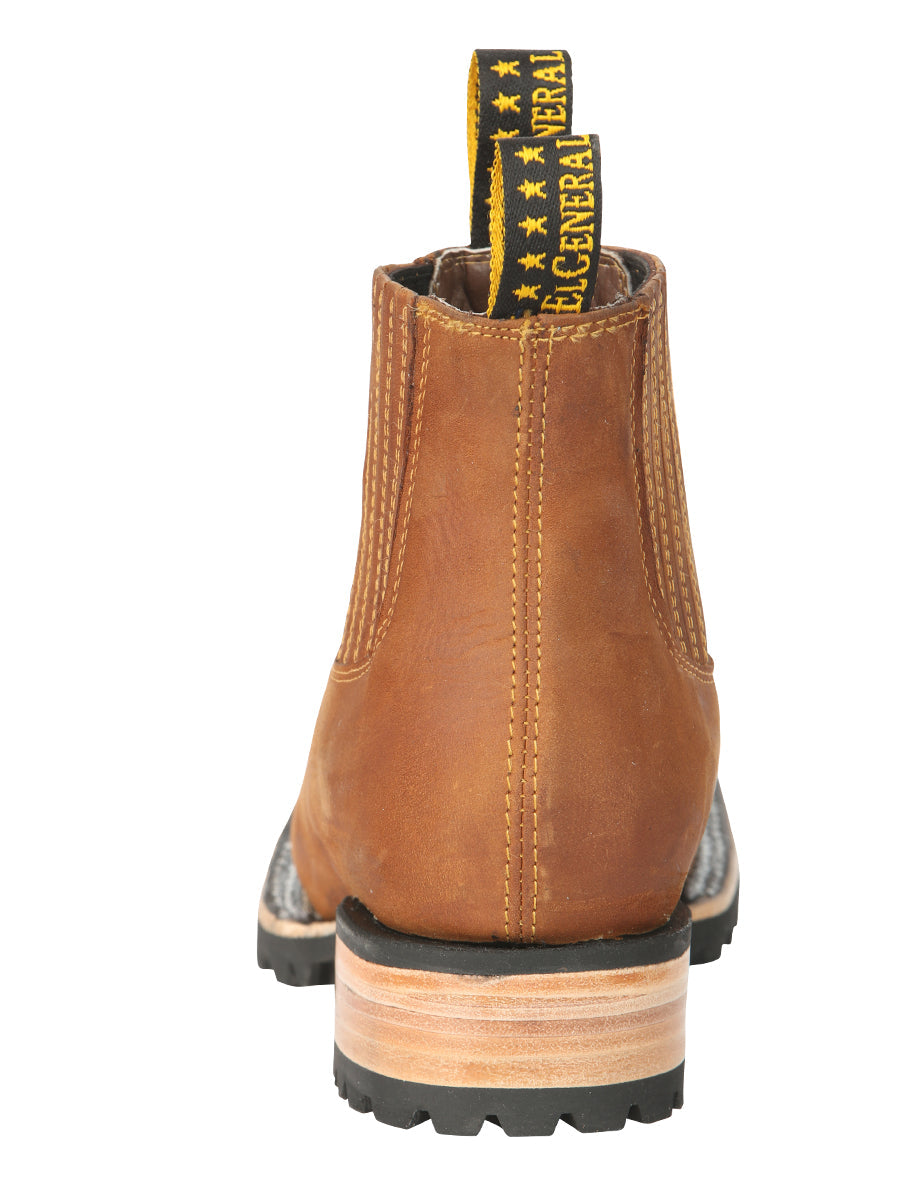 El General Men’s Ankle Boots - Crazy Horse Papaya 45342